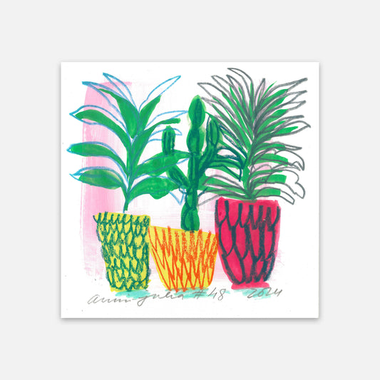 Maalausoriginaali | Plant Lovers #48