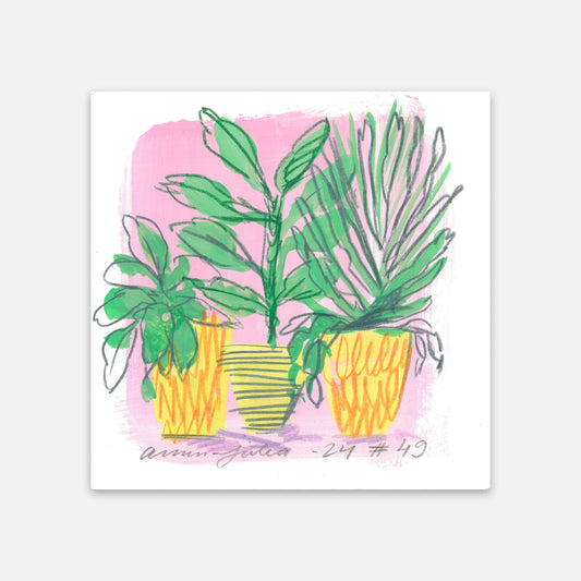 Maalausoriginaali | Plant Lovers #49