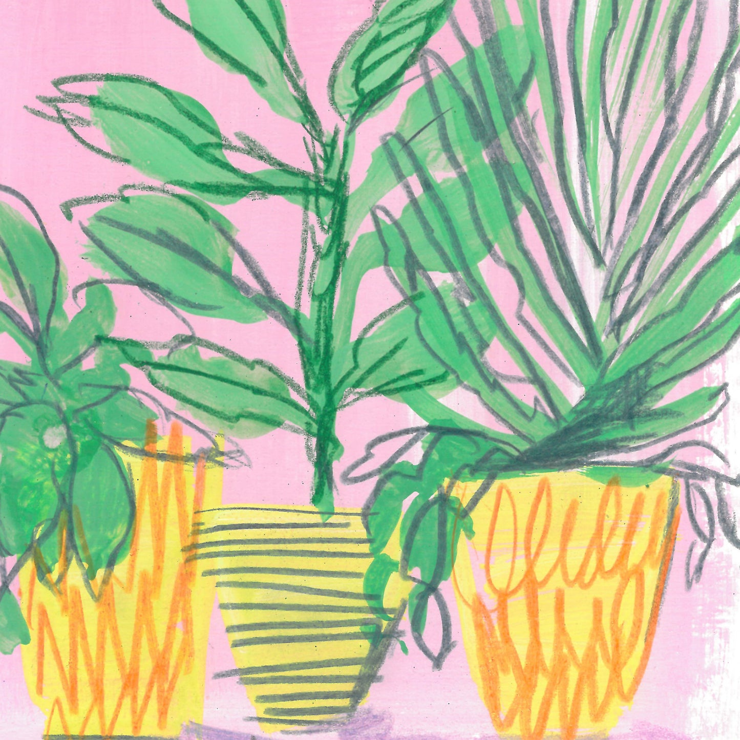 Maalausoriginaali | Plant Lovers #49