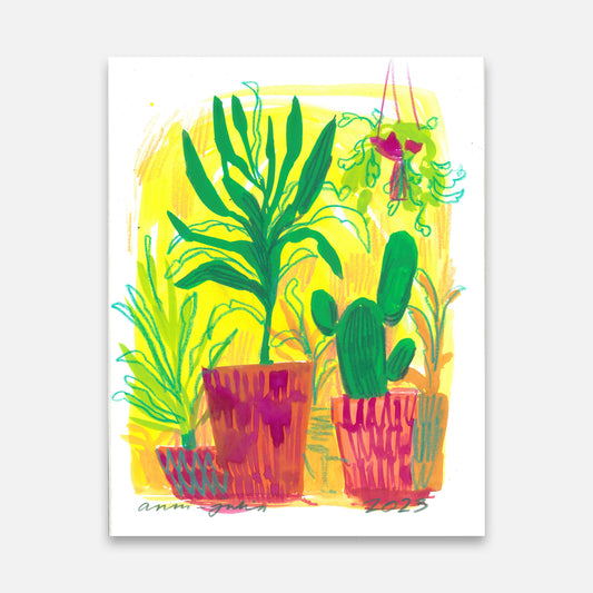 Maalausoriginaali | Plant Lovers 01