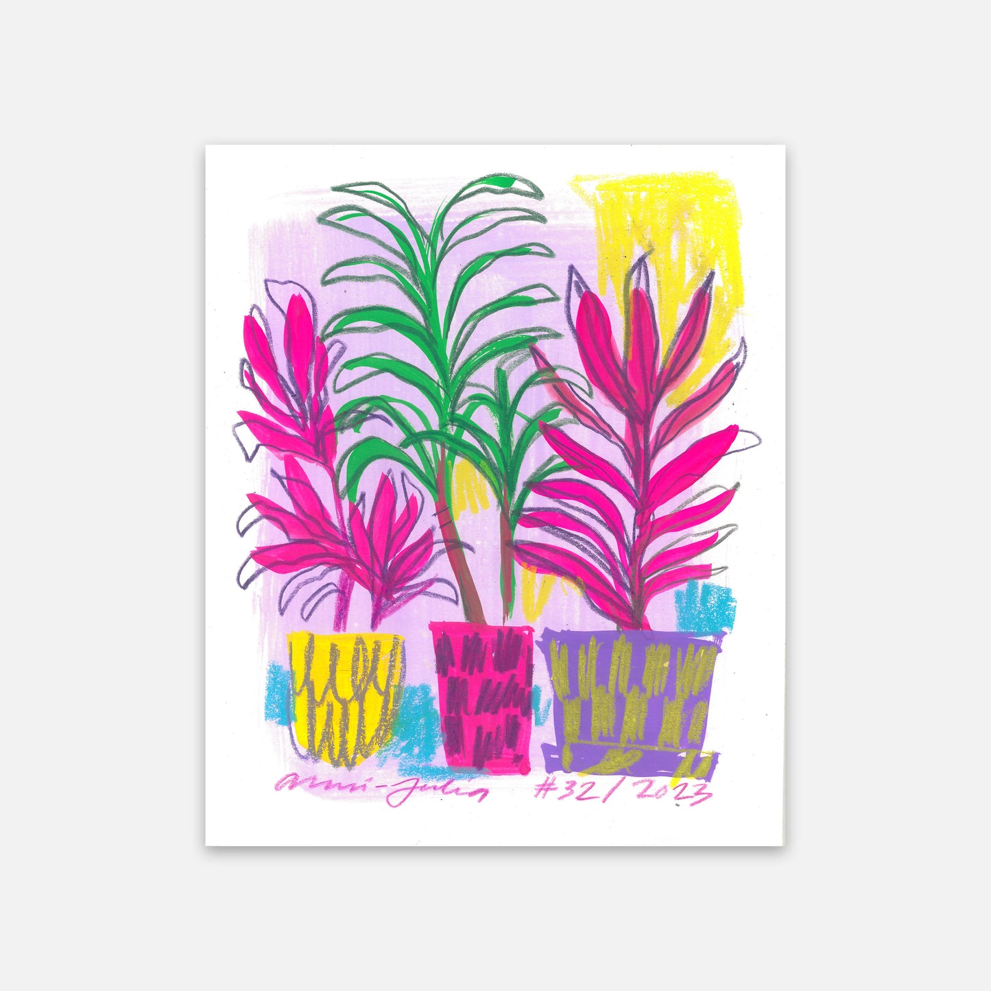 Maalausoriginaali | Plant Lovers #32