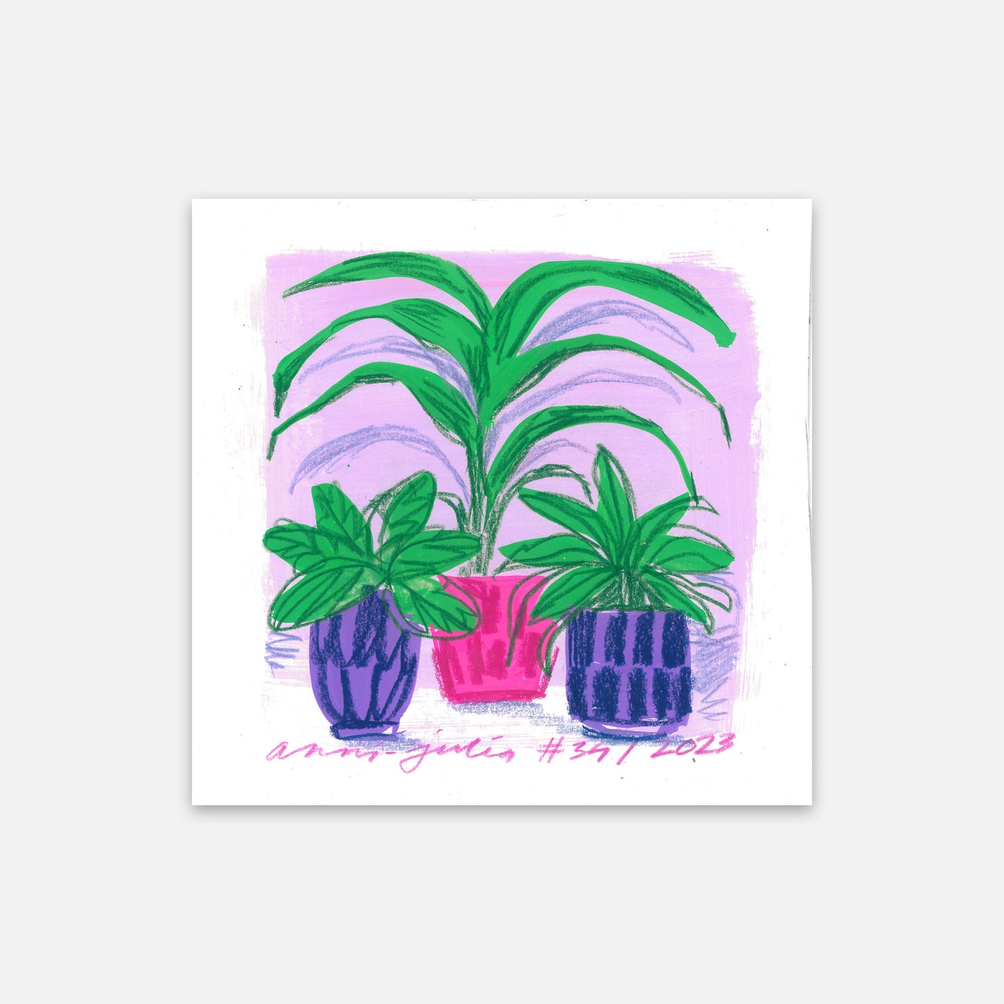 Maalausoriginaali | Plant Lovers #34