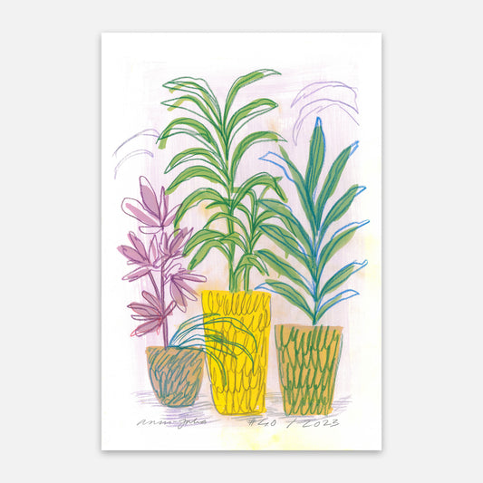 Maalausoriginaali | Plant Lovers #40