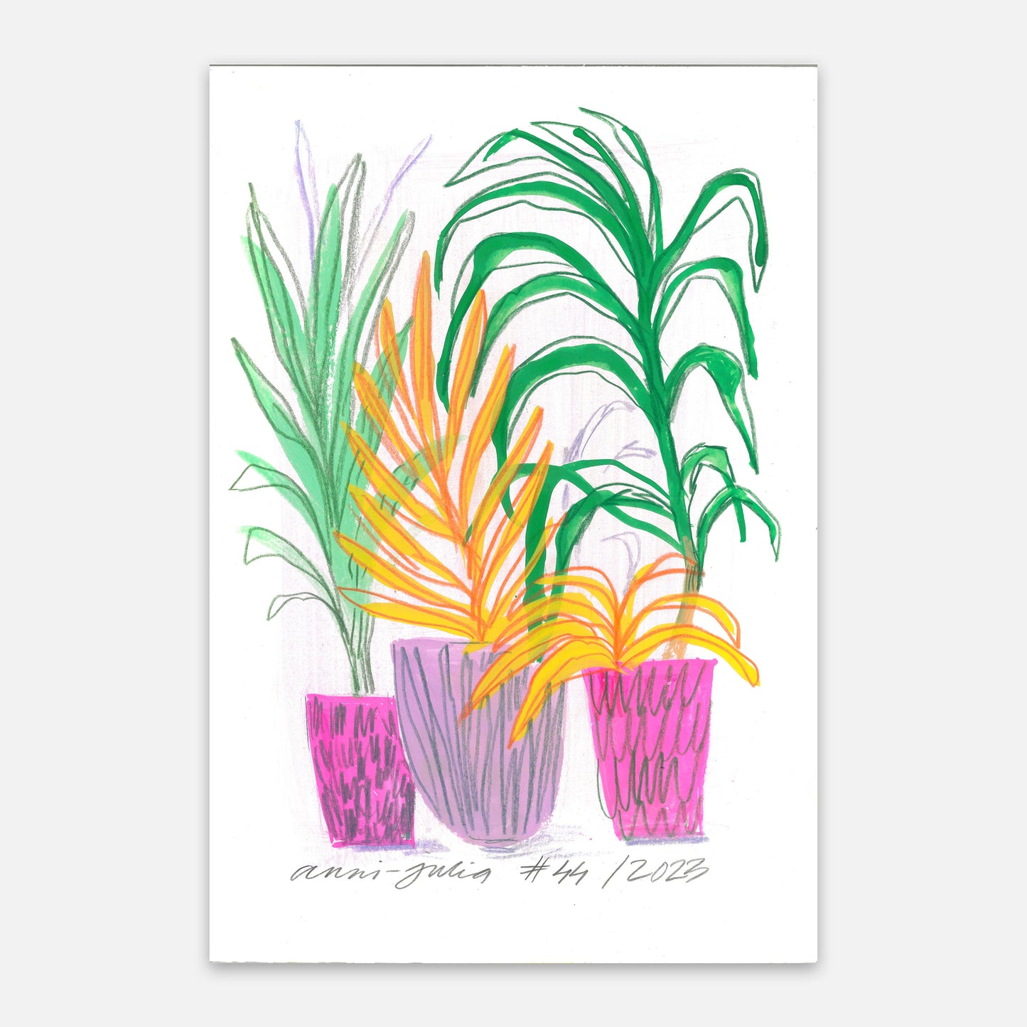 Maalausoriginaali | Plant Lovers #44